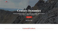 Desktop Screenshot of centurydynamics.com